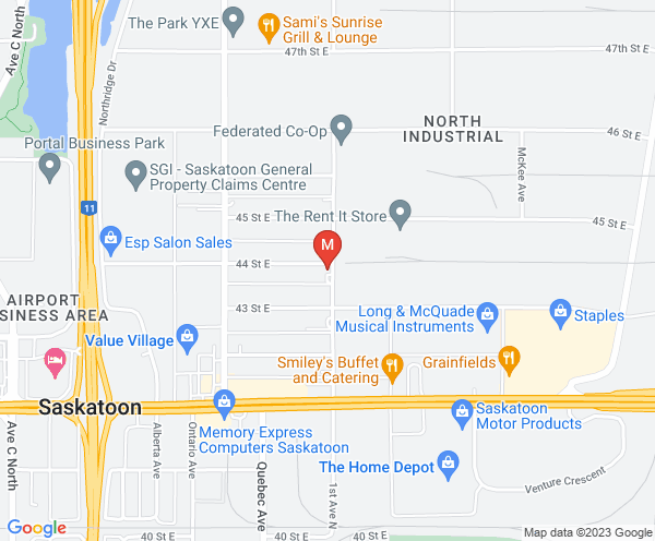 525 44th St. E Saskatoon, Saskatchewan S7K 0V9