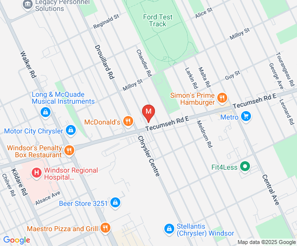 2910 Tecumseh Rd, E Windsor, Ontario N8W 1G5