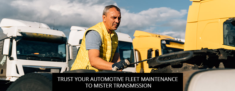 Trust Your Automotive Fleet Maintenance To Mister Transmission