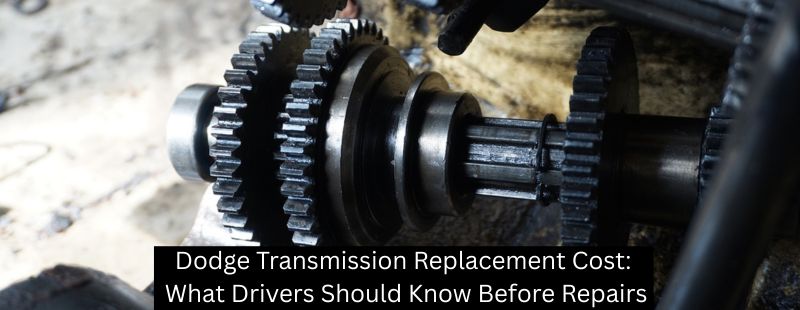 Dodge Transmission Replacement Cost: What Drivers Should Know Before Repairs